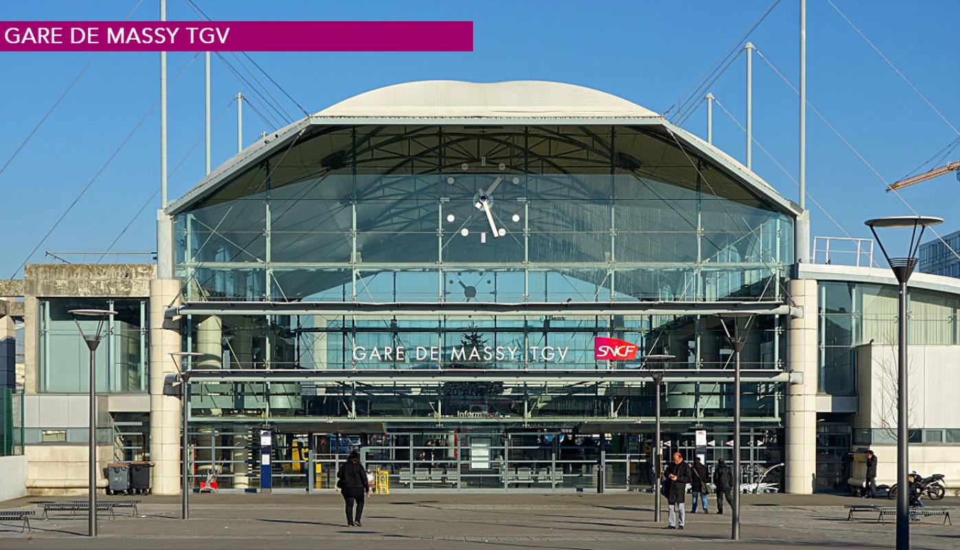 Gares de Marne la Vallee Chessy et Massy TGV